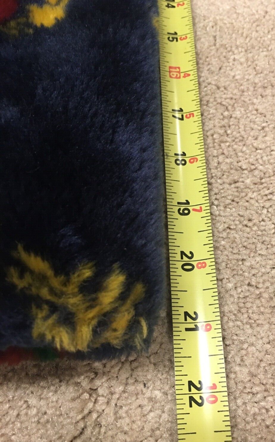 VINTAGE GIORGIO PARNUCCI PARIS NEW YORK ROME ROYAL/CROWN FAUX FUR COAT SZ LARGE 