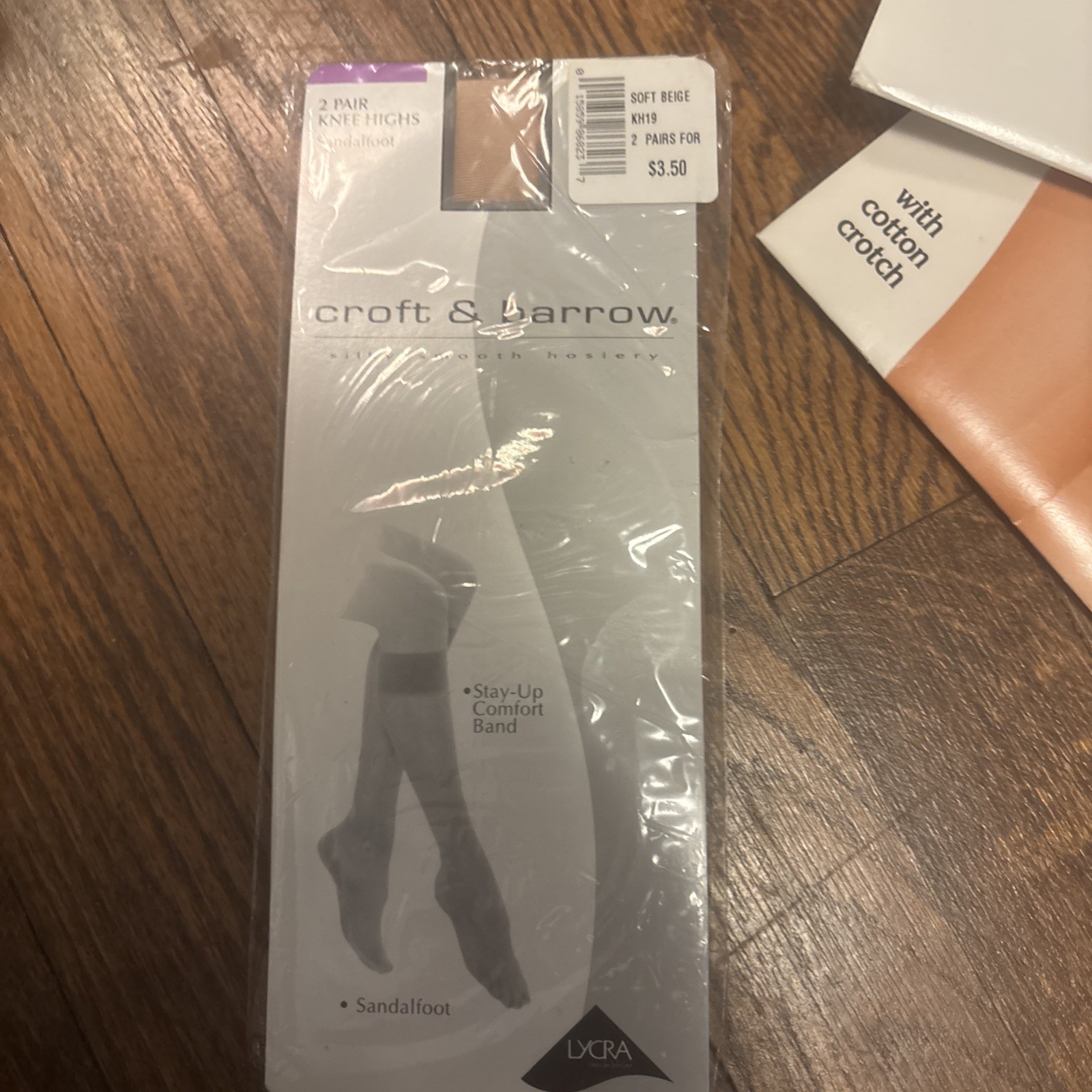 Vintage Pantyhose Lot 70s 80s USA Assorted Sizes Styles 6 Pair