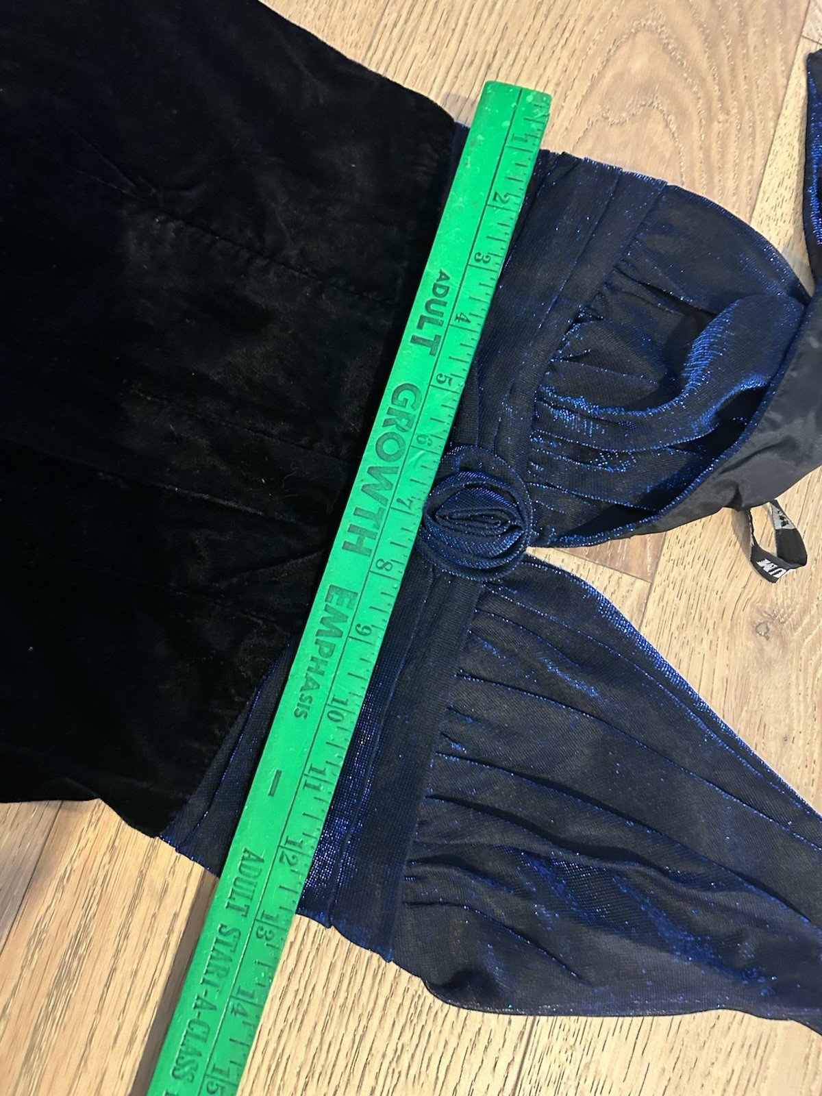 Vintage 1990’s Zum Zum Dress Women’s 5/6 Black Velvet Halter Gown Prom