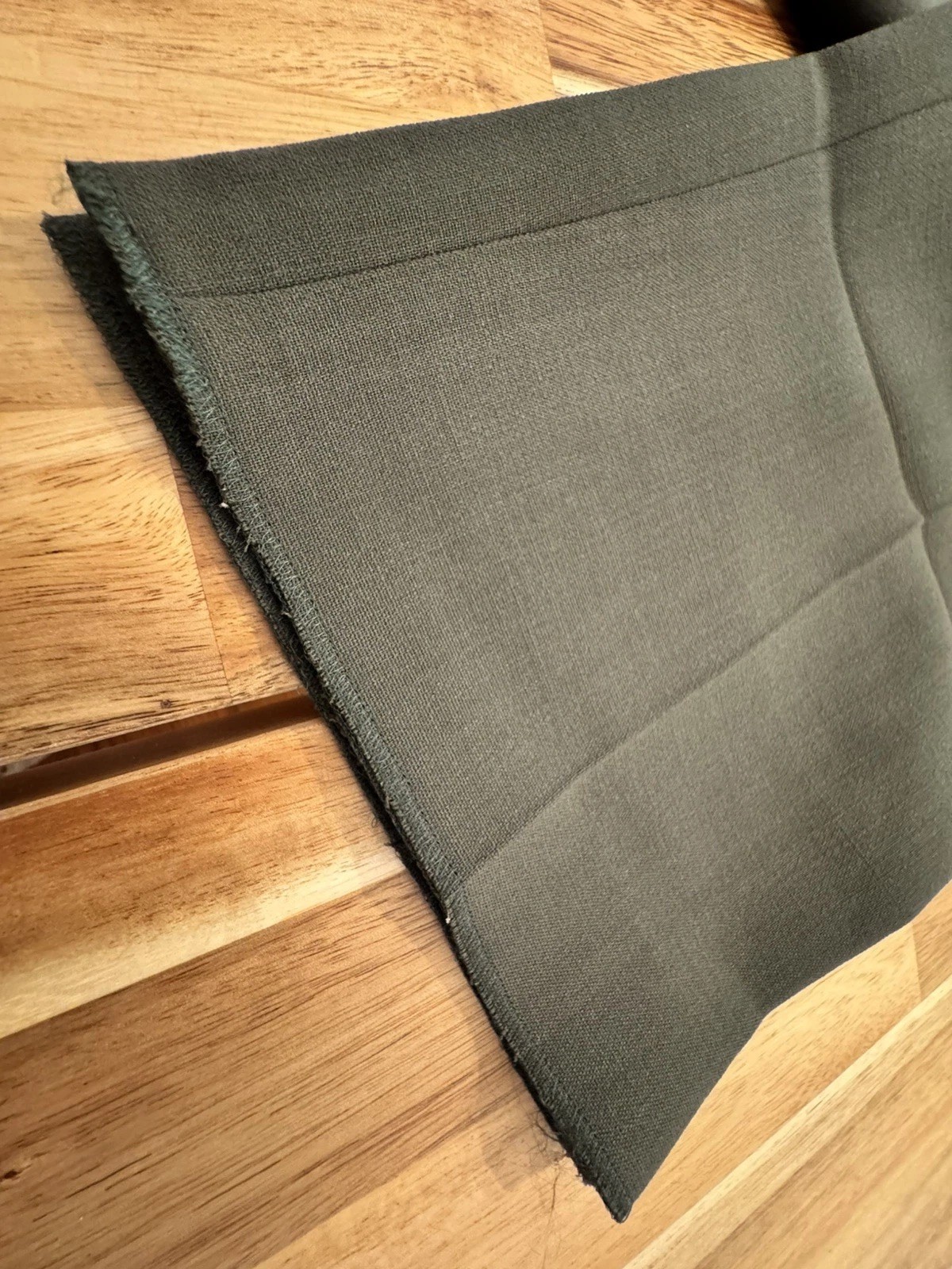 deadstock vintage Celine Pants Office Formal Olive Green 44 Waist 32 in