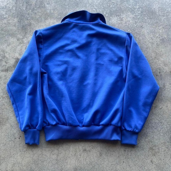 Vintage blue McGregor blue zip up track jacket Large