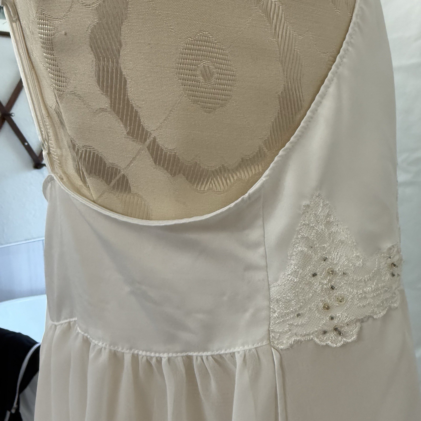 Cato white nightgown vintage Size Large