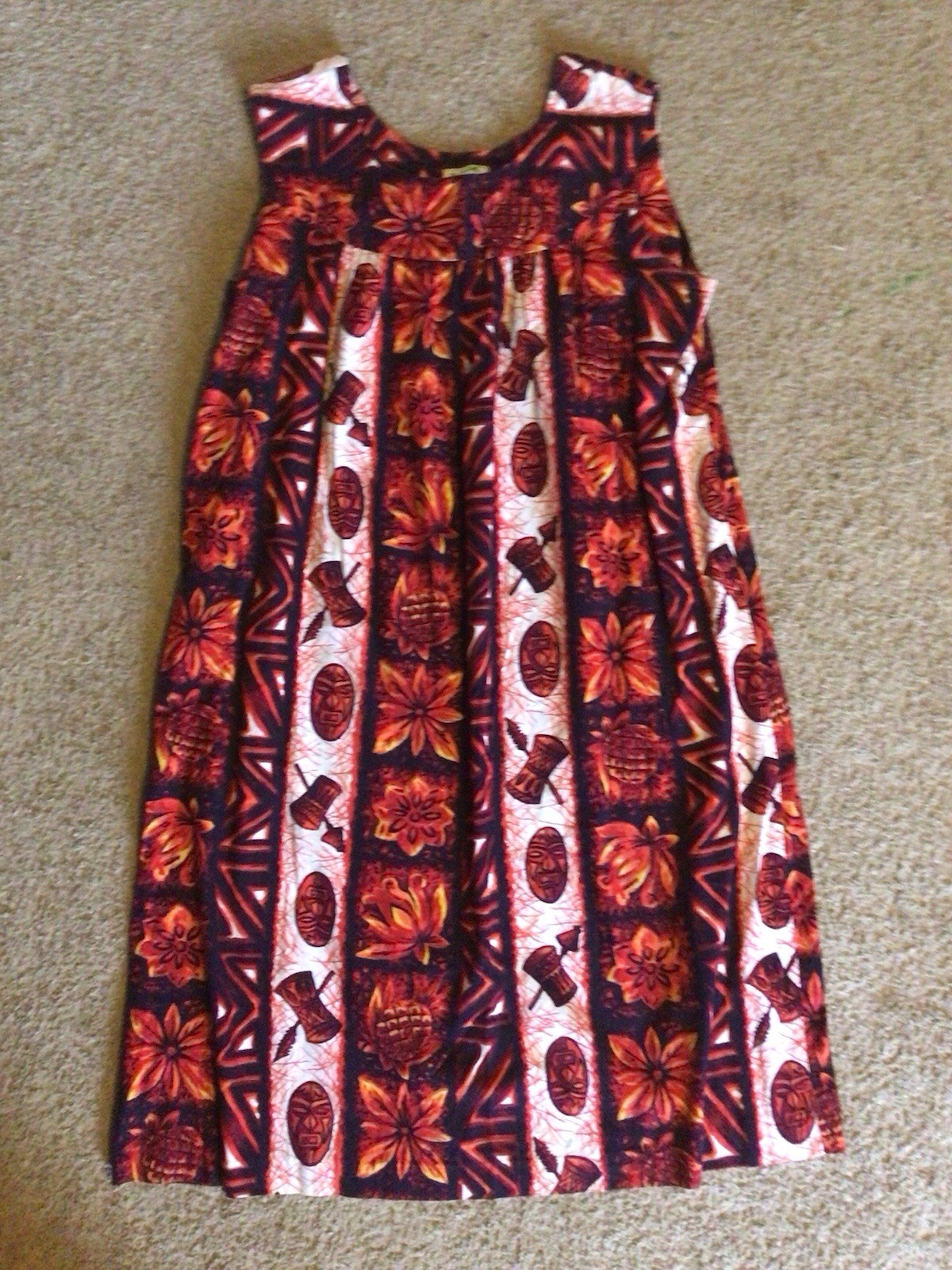 Vintage 60s Ui Makai Hawaiian Honeymoon Set Dress & Men’s Shirt