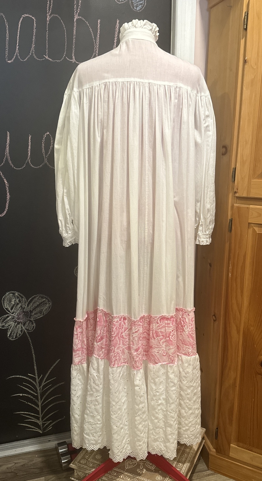 Vintage Body Drama Lingerie/Boho inspired kimono/ Nightgown Size L/XL