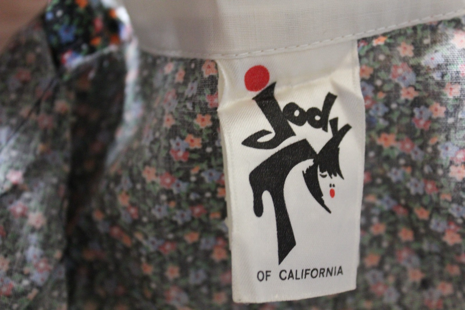 Jody T. California Vintage Floral Retro Garden Party Cottagecore Feminine SZ 7