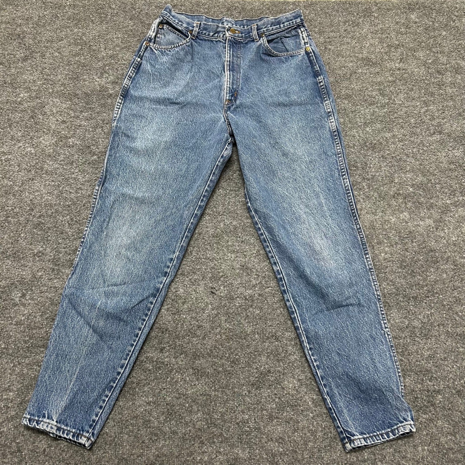 Chic Jeans Womens Size 28 Blue High Waisted Tapered Leg Vintage Denim