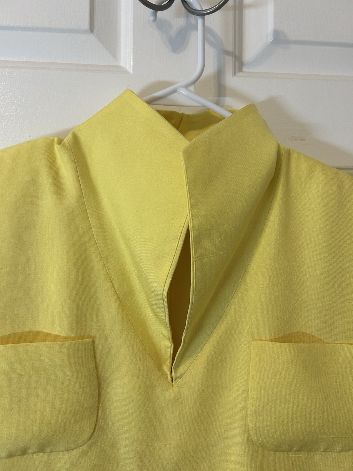 VINTAGE 1980’S TRAVILLA MARILYN MONROE DESIGNER YELLOW CLASSIC DRESS SZ 10