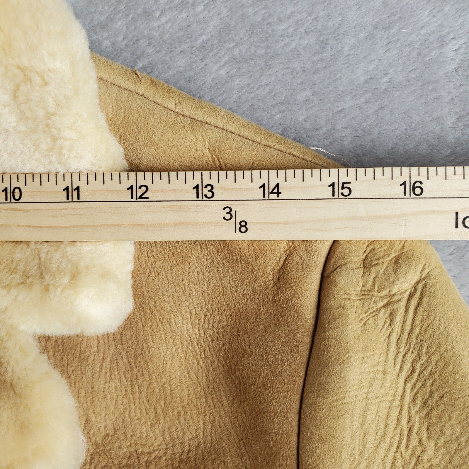 Vintage Knight Tailors Shearling Sheepskin Coat Genuine 70s Rancher Womens 10