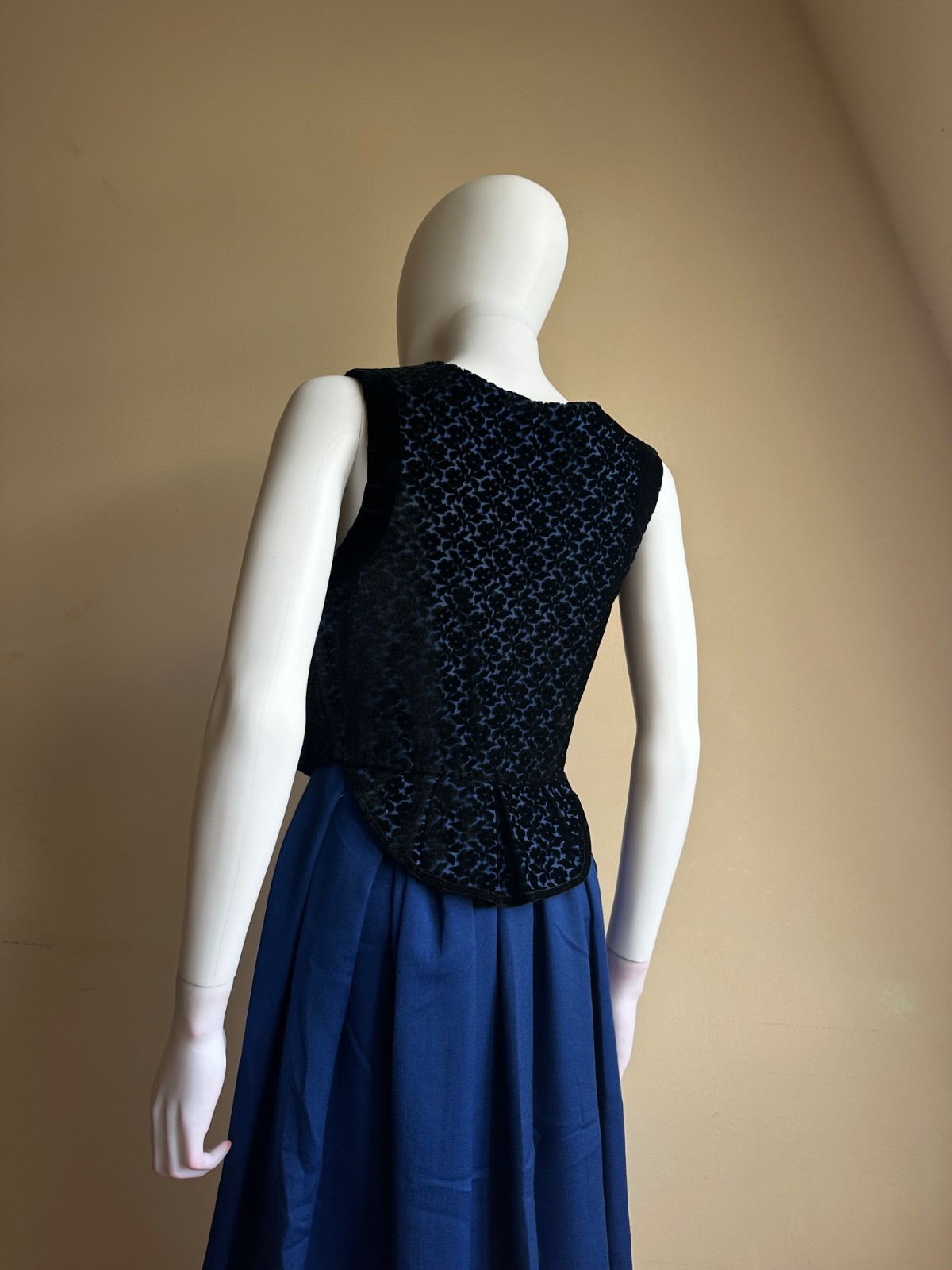 Antique 1920s European Dress Corset Awant Garde Rare