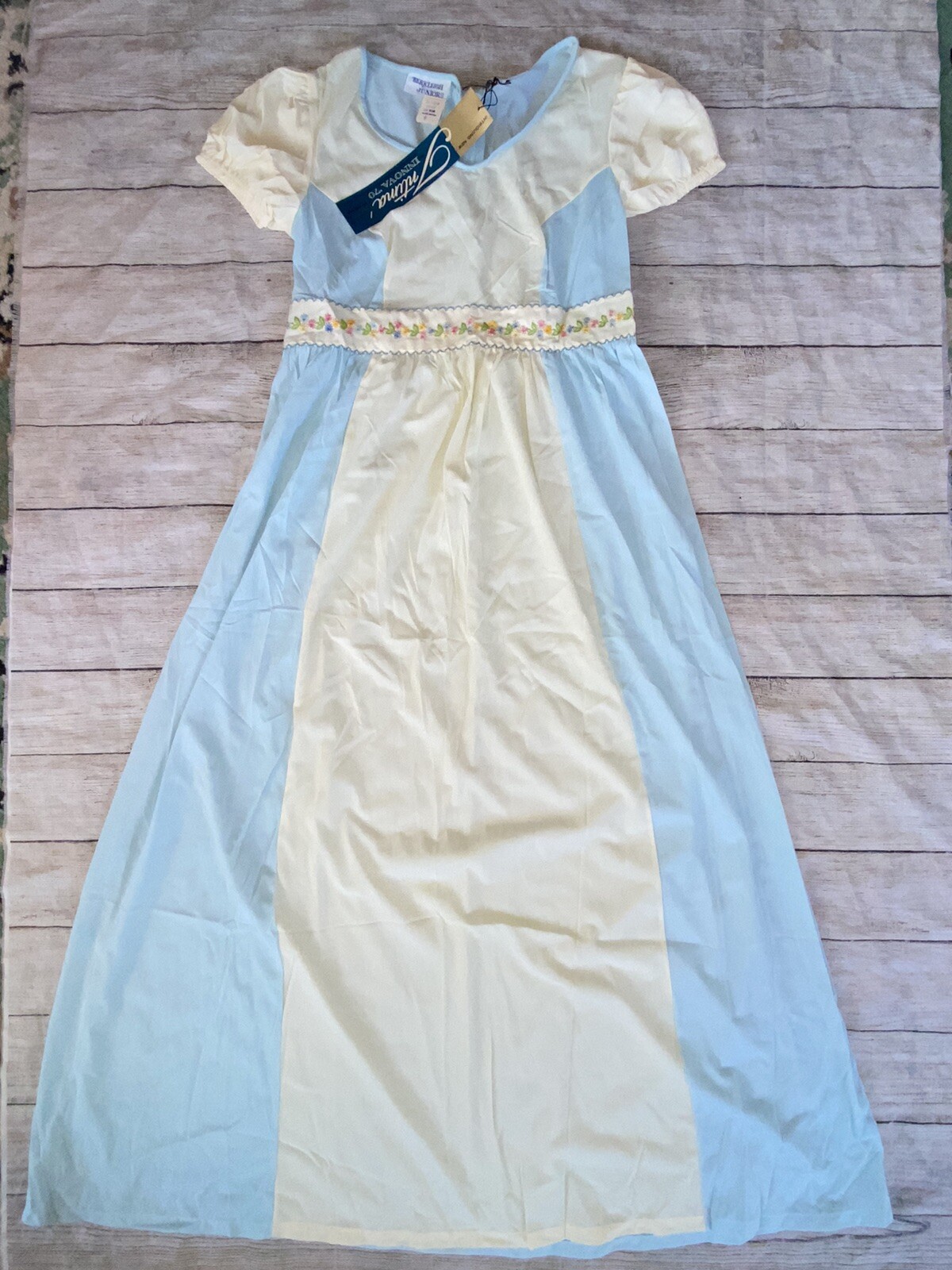 Vintage Berkleigh Junior Nightgown Womens Juniors 9 New With Tags Cottagecore