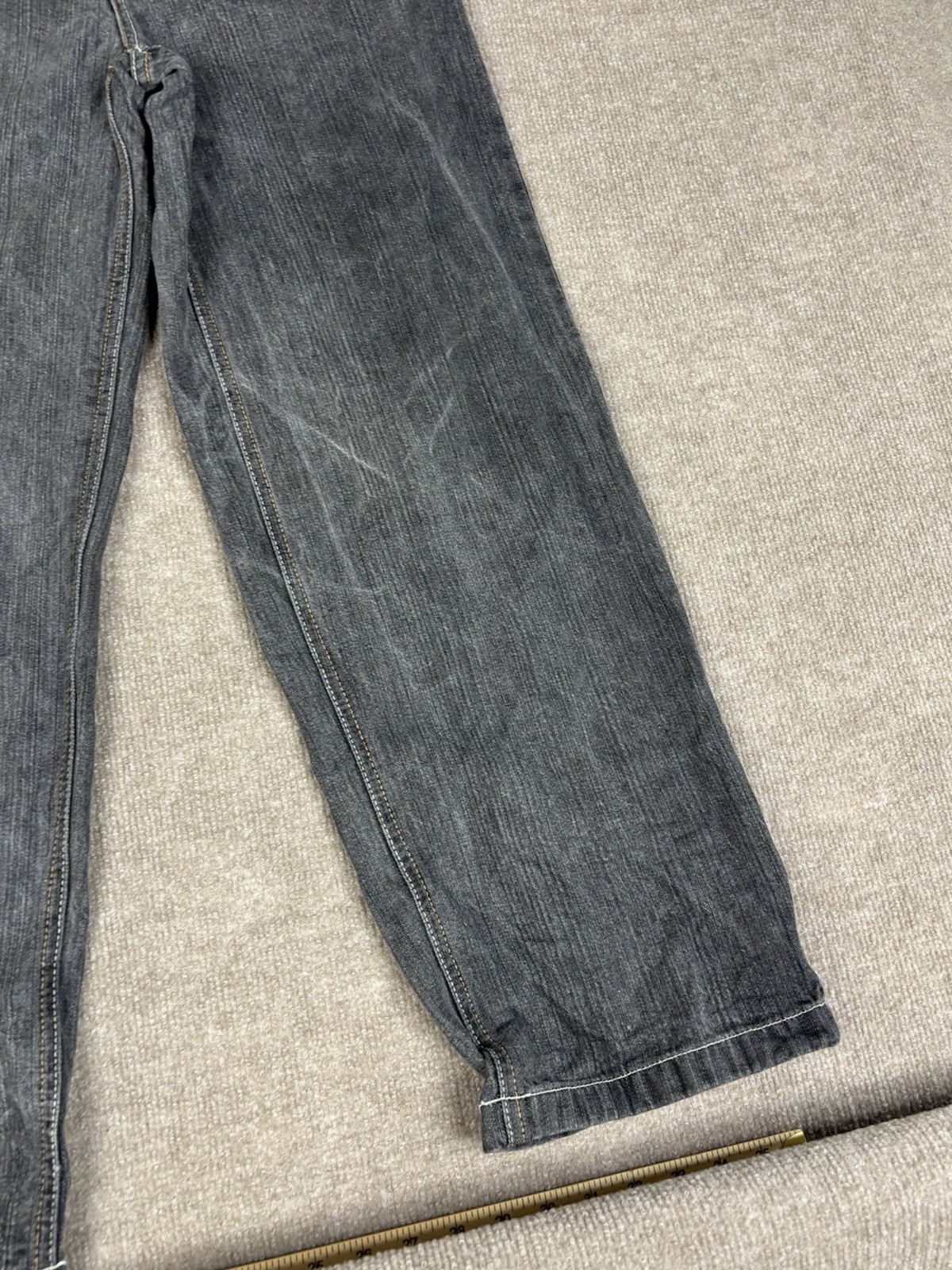 Vintage Y2K Enyce Jeans Womens Size 16 28×30 Embroidered Baggy 2000s