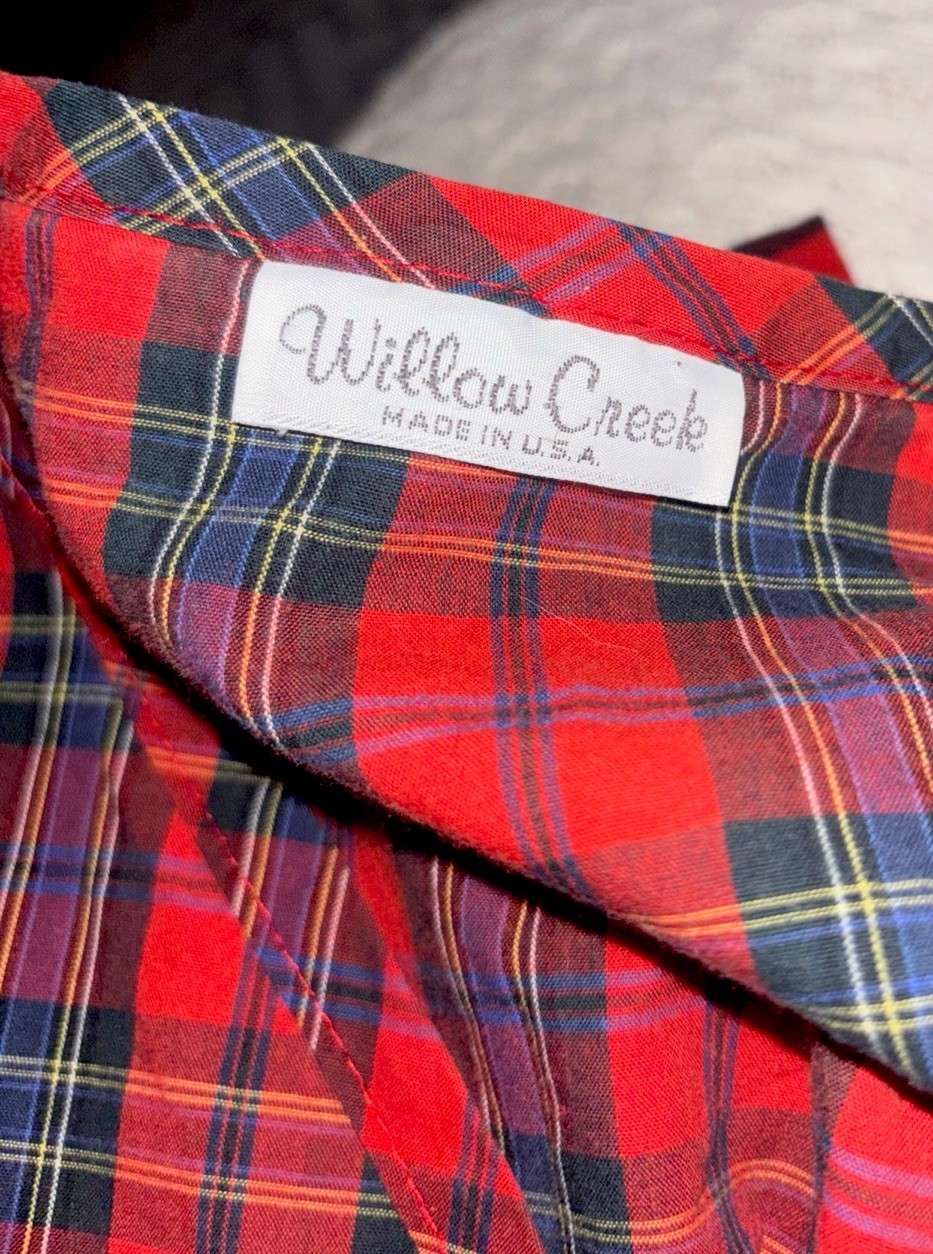 Willow Creek 1990’s Button Down Lace Detail Pocket Nightgown Size XL