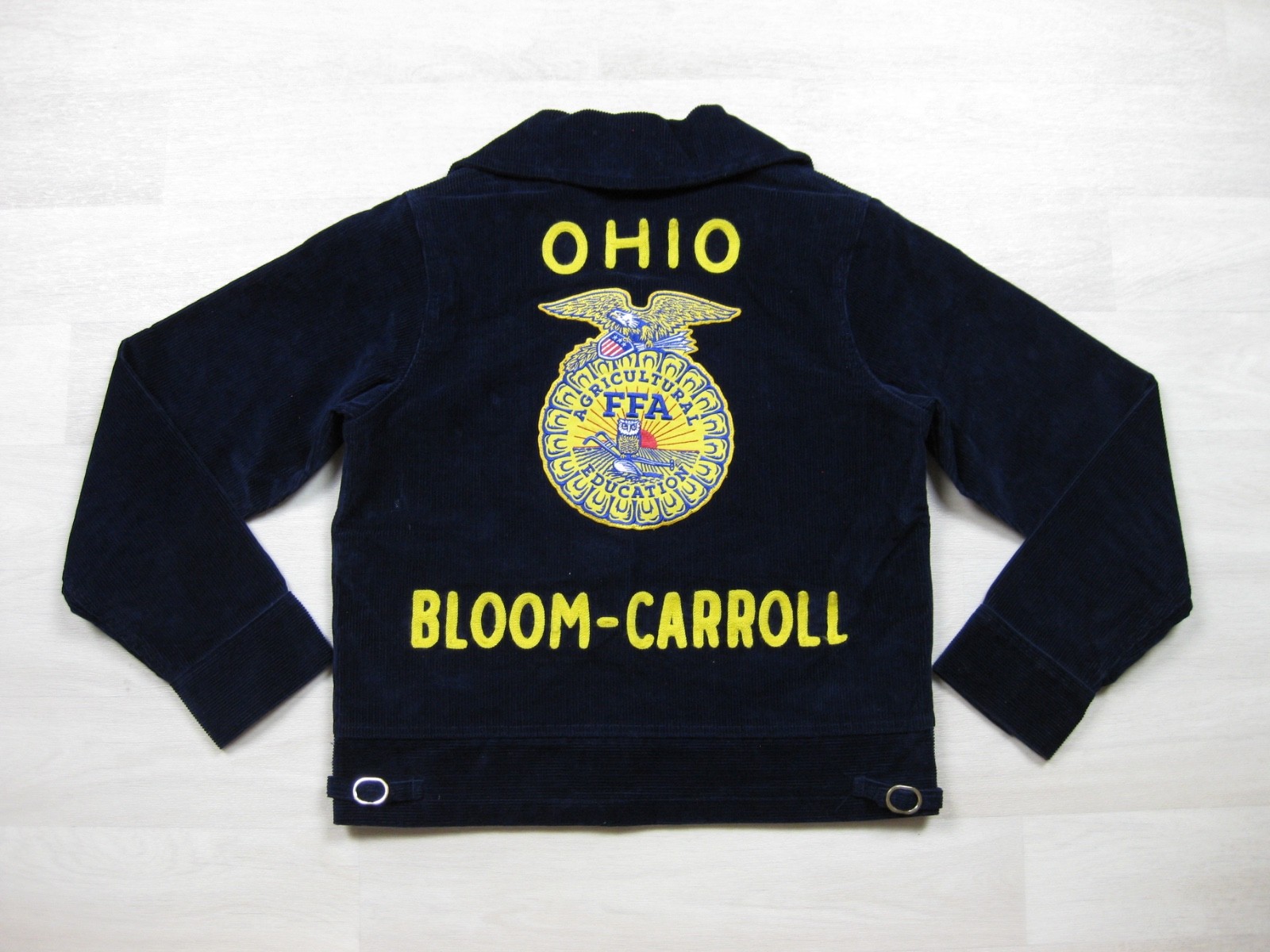 Y2K FFA Corduroy Jacket Women’s (32) Future Farmers of America Ohio Agriculture