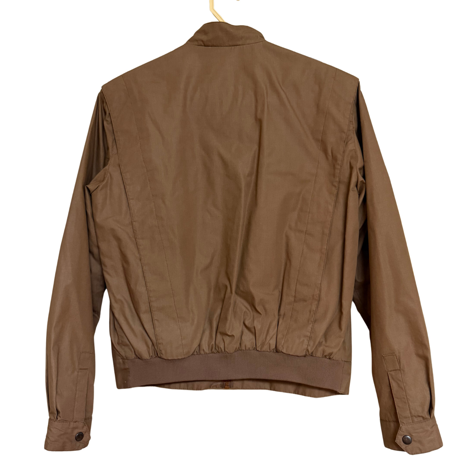 Vintage Members Only Europe Craft Women’s Brown Jacket Size 9/10 Classic Full Zp