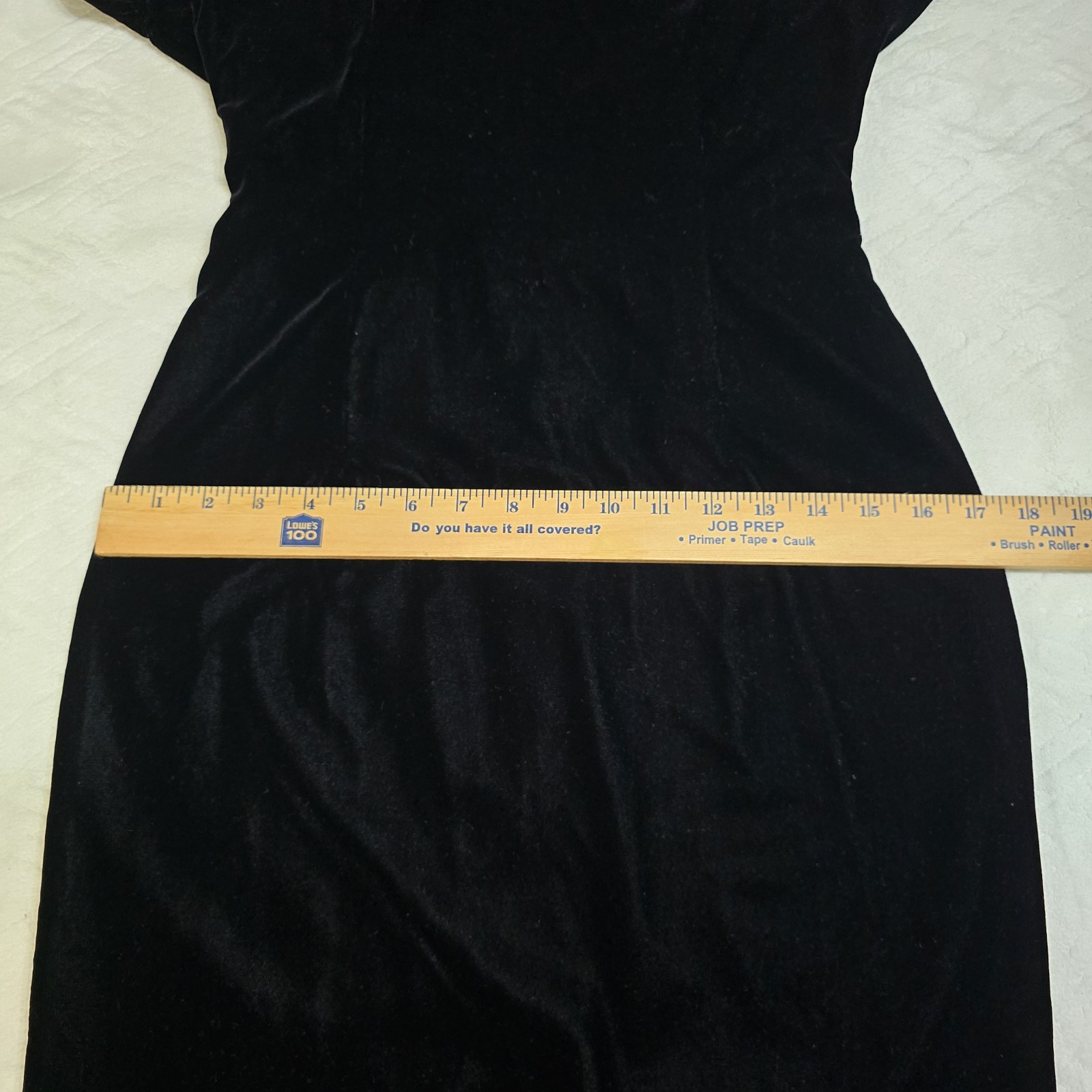 Datiani Black Burgundy Velvet Dress 6 Open Back Satin Bow Rhinestone Goth Glam