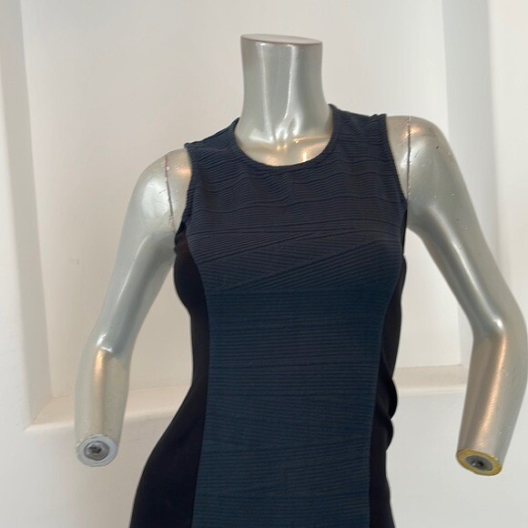 Versus Versace Body-con Sleeveless Color- block Dress Size IT 24/38 Vintage