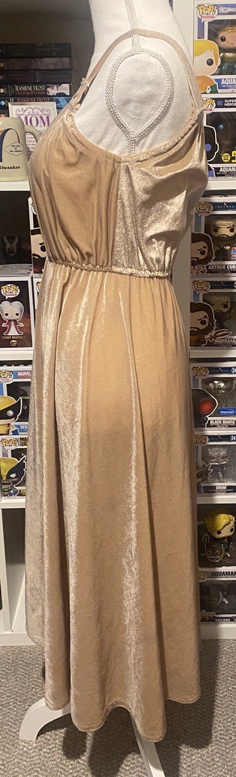 Vintage 70’s 2 Piece Velvet Outfit. No Tags Fits Like Small Petite Top & Dress
