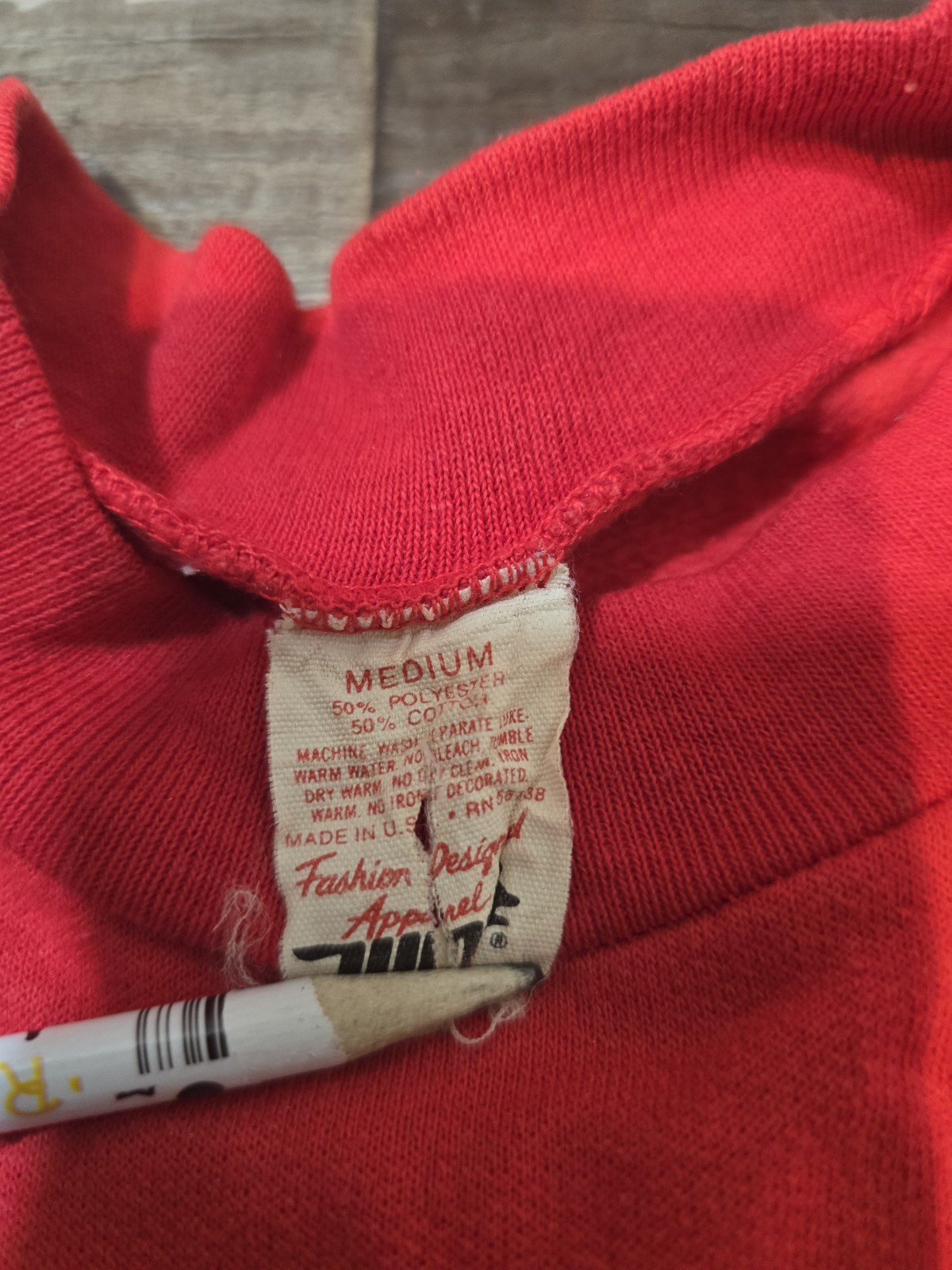 Vintage Fresno CSU Red Muscle T-shirt Medium #138