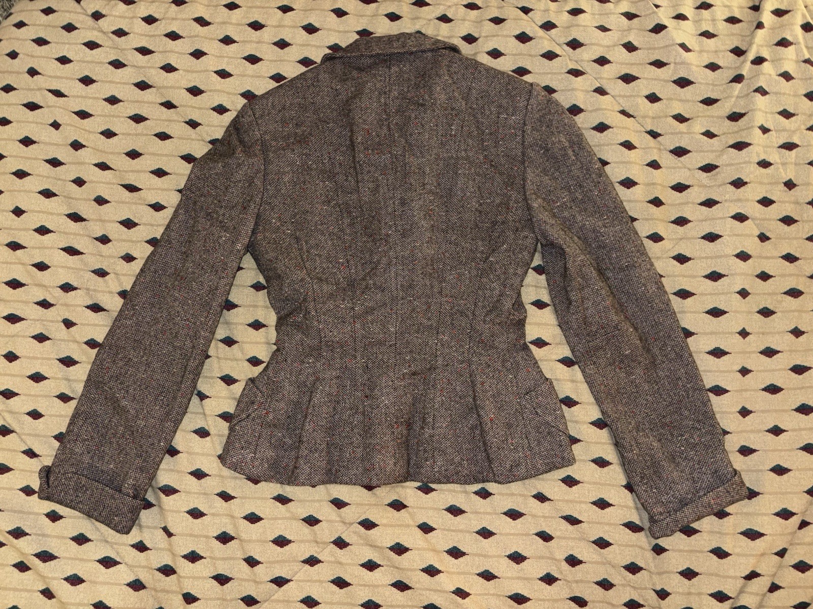 Vintage 1960s Women’s Tweed Jacket Union Made In New York