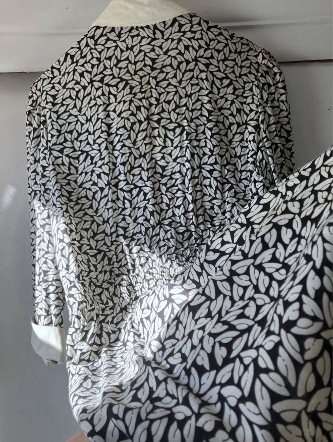 80s Button-up Secretary Dress Modern Woman’s Size Large by Liz Petits VTG
