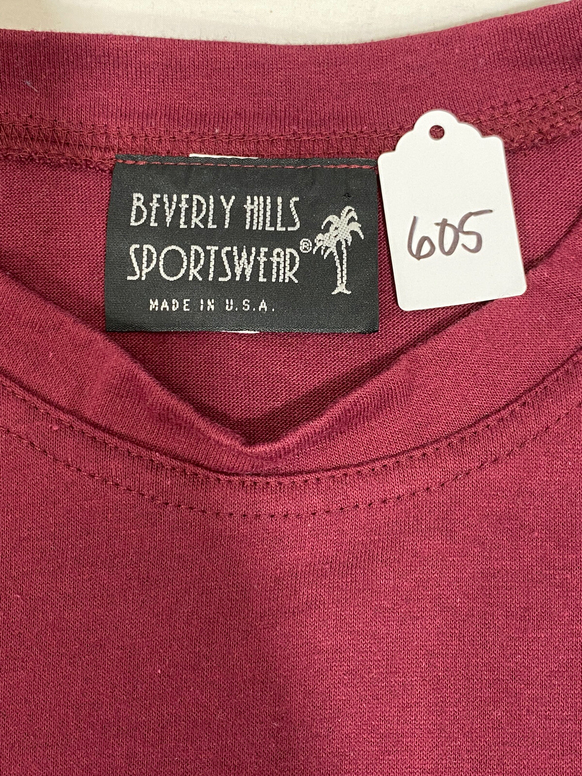 Beverly Hills Sportswear Vintage Single Stitch Should Pads Size: Fits Most #605