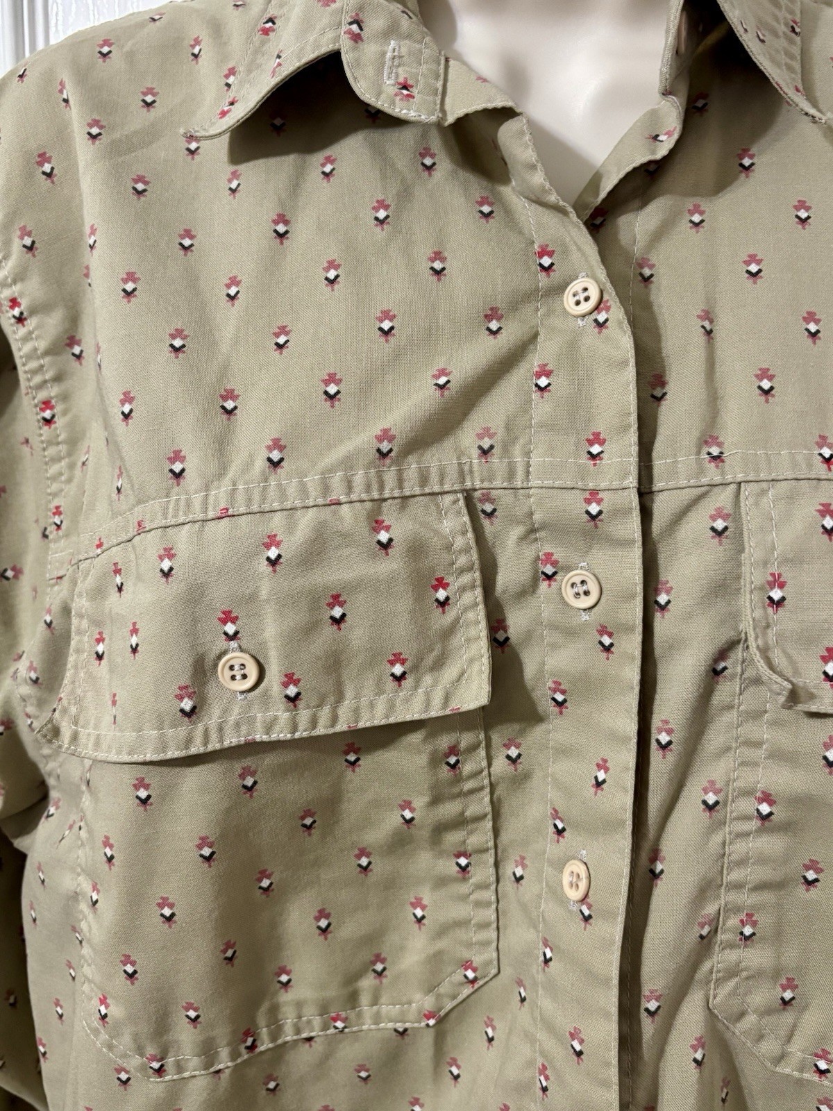Vintage 80s/90s ILIO button-up shirt size L #buttonup #western