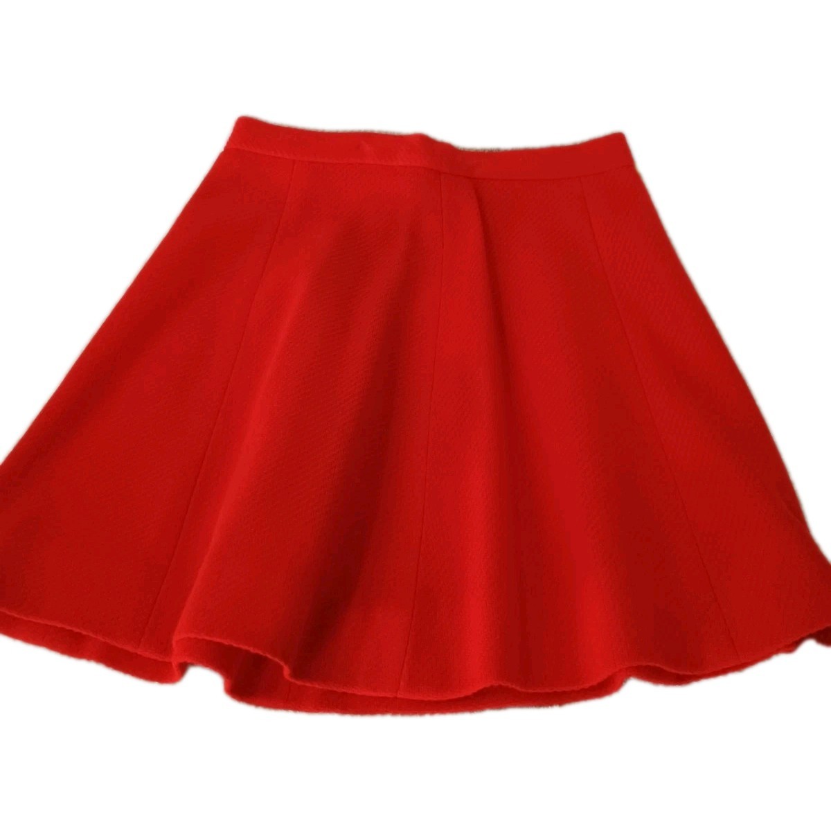 Mini Skirt, Bright Red Handmade.Sm. Excellent Condition. Vintage, 1970’s.
