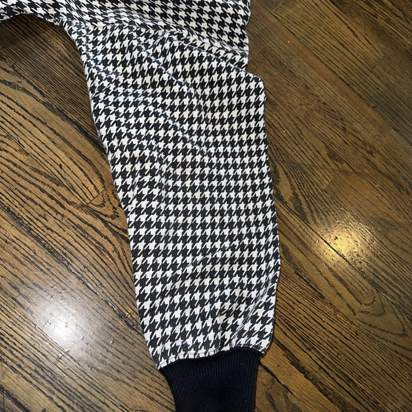 Vtg Marcy ‘N Me II~By Patrick Lee Scotty Dog~Houndstooth Top~large