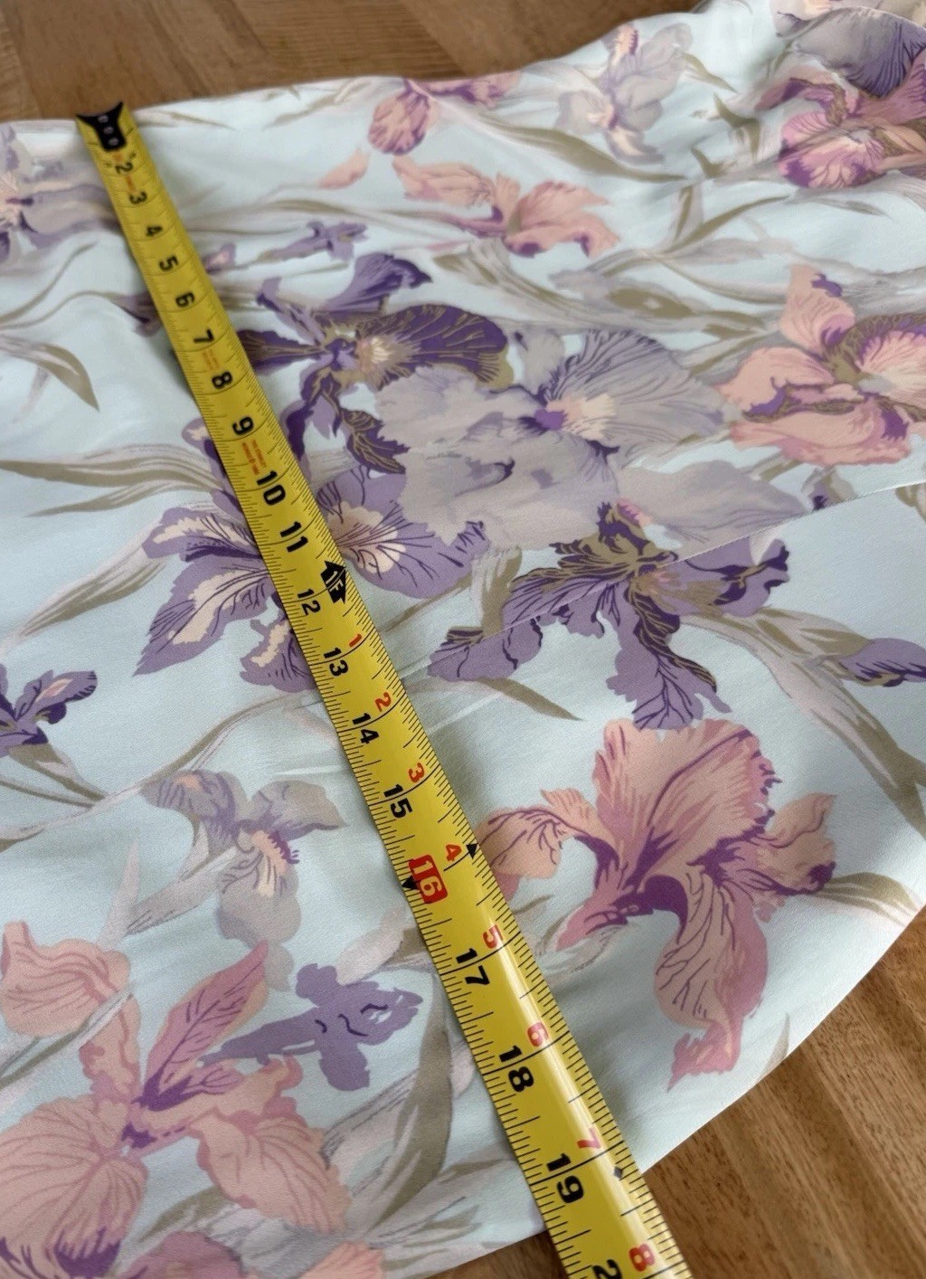 VTG Women’s Sz 6 100% Silk Floral Sheath Lined Dress Pastel Iris Print Y2K EVC