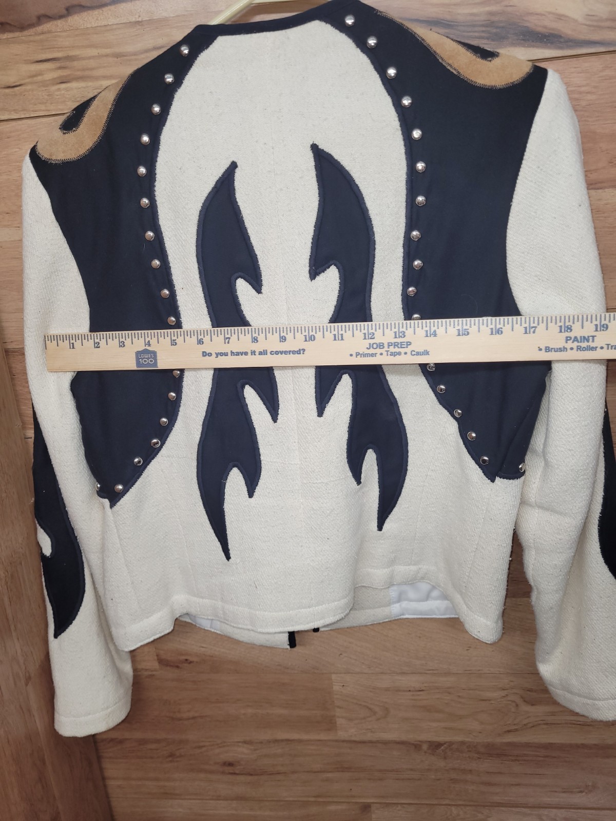 Vintage 90s Southwestern Ranchwear Jacket Womens S/M Santa Fe Studded Western