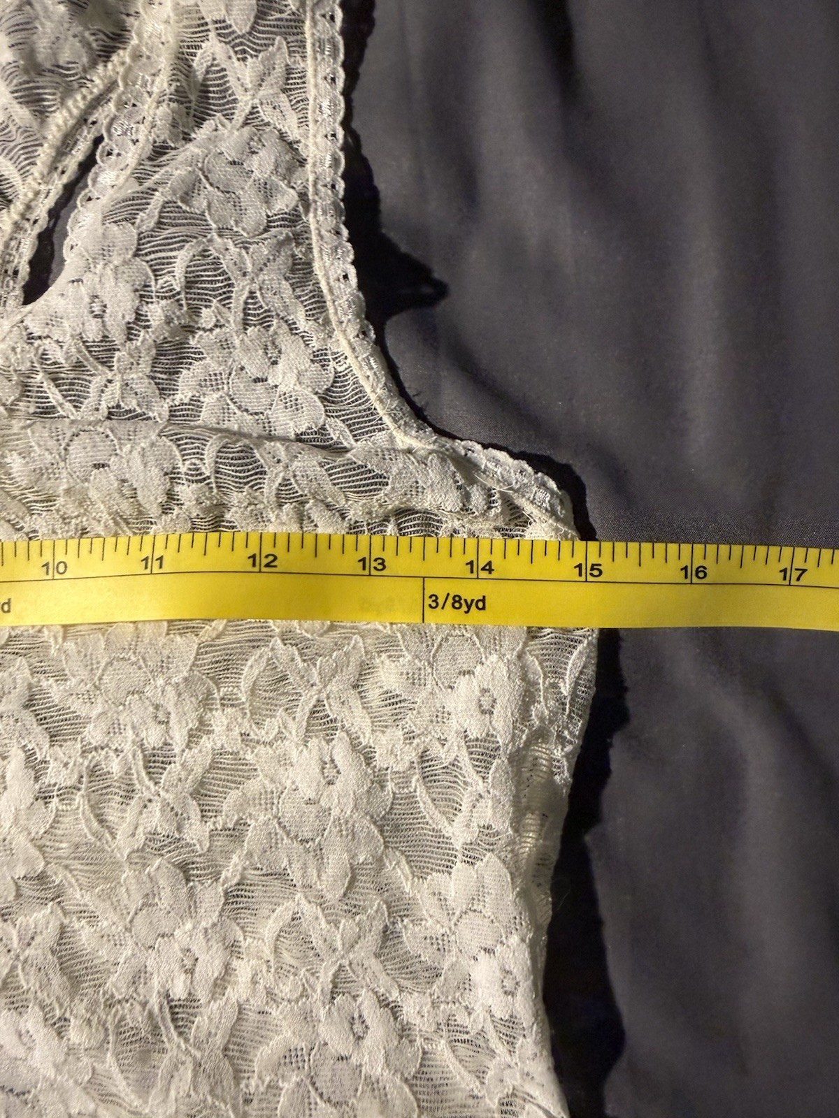 Vintage Tom Bezduda Barad & Co White Lingerie Gown Union Made Size L | Feminine