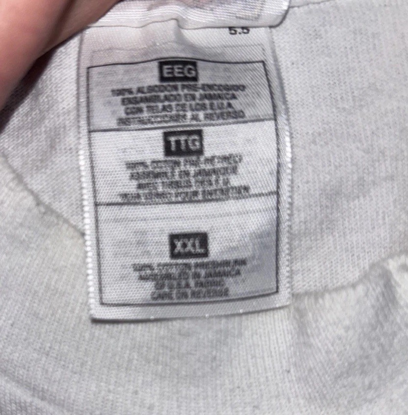 Vintage Mall Of America Shop Till You Drop T-shirt Size XXL White