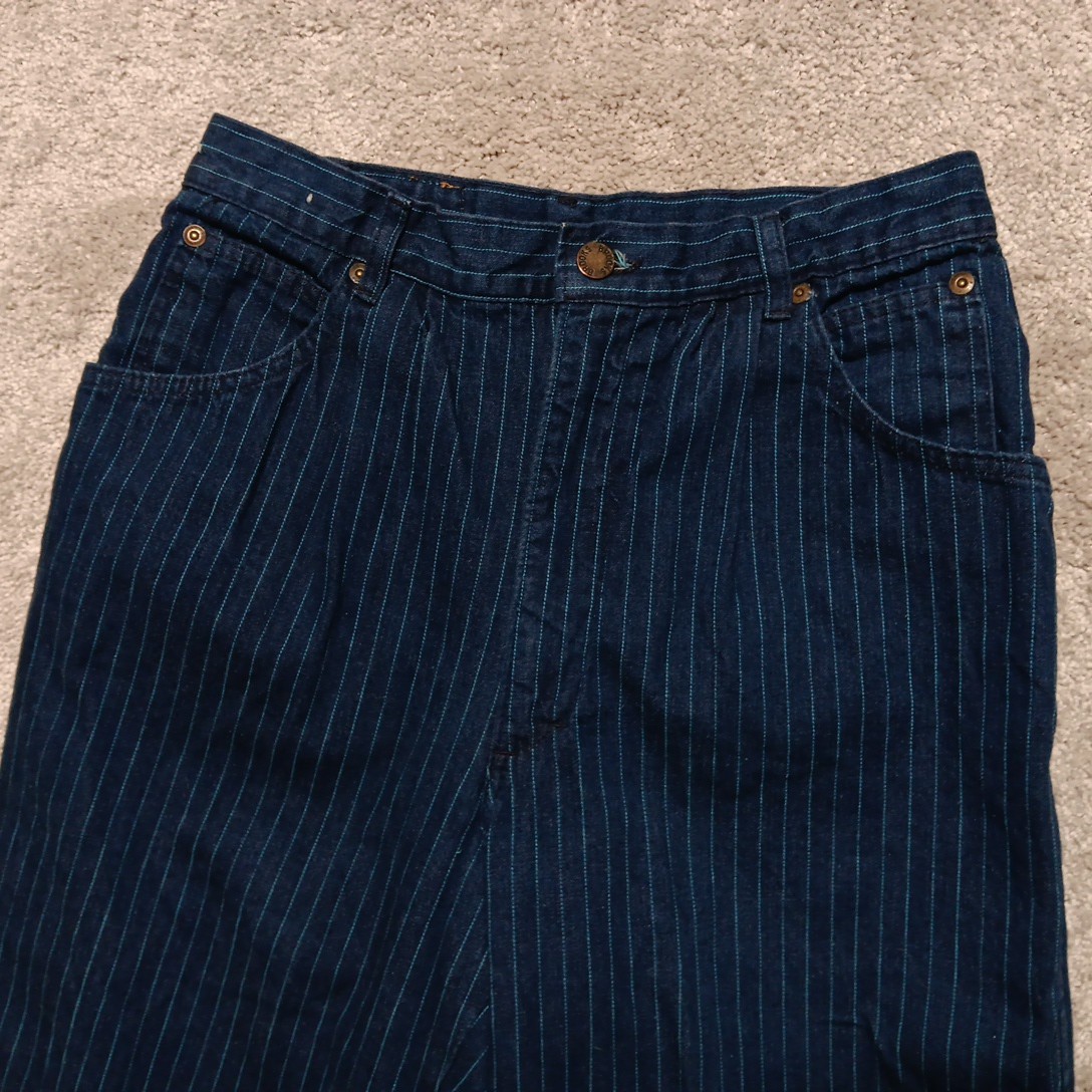 Vintage 70/80’s BROOKS Western Wear Denim Jeans High Rise Sz 13/14 (28×31)