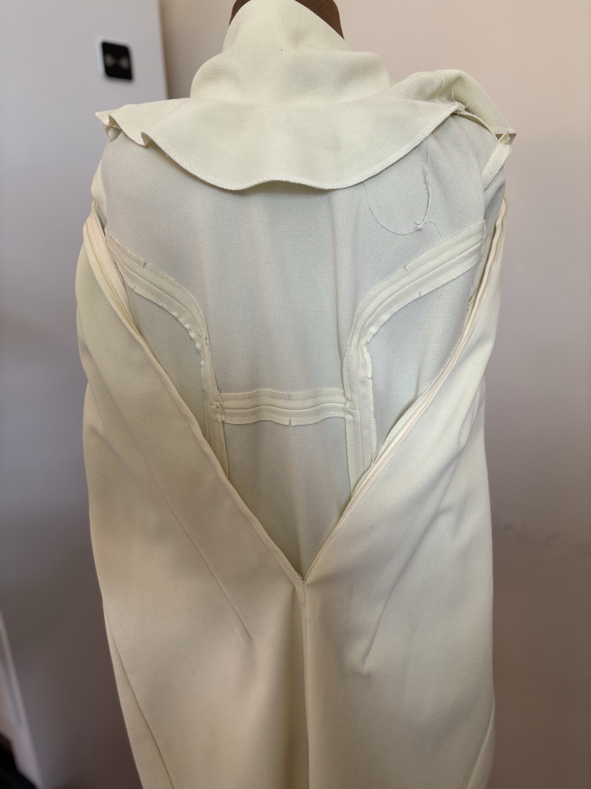 Vintage Pale Yellow Double Knit Short Sleeve Sheath Dress Jackie O Vibes
