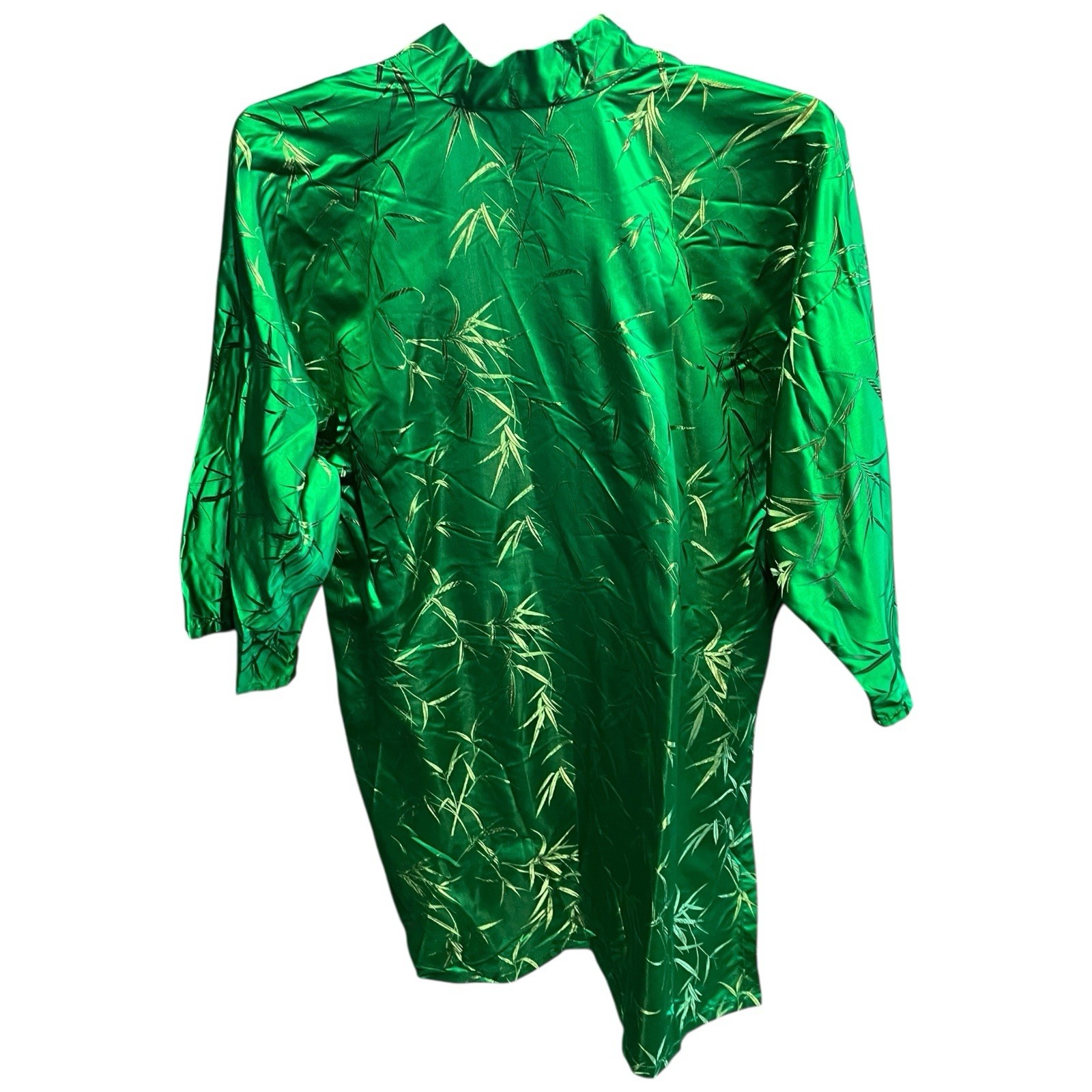 Vintage Hookano Hawaii Silk Blend Kimono Style Duster Robe