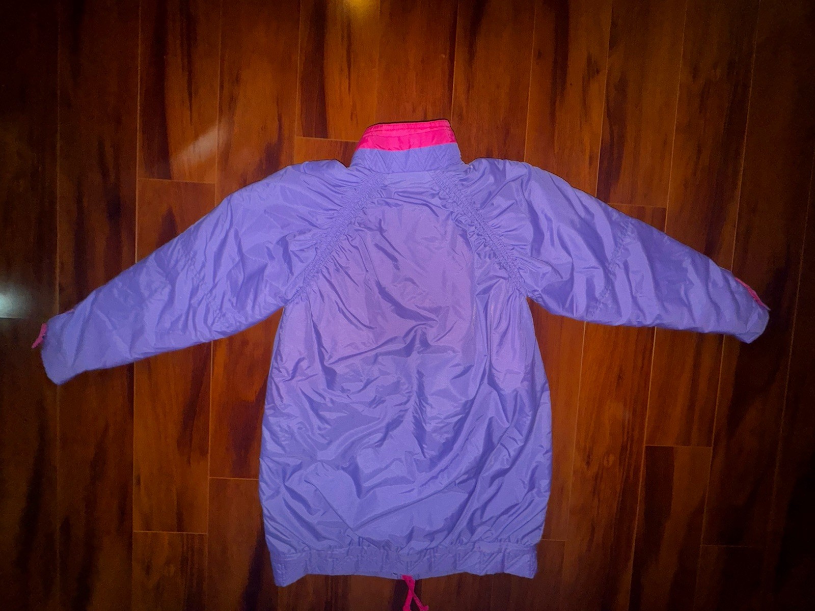 Vintage McGregor 90s Purple Pink Colorblock Ski Jacket S Fleece Lined