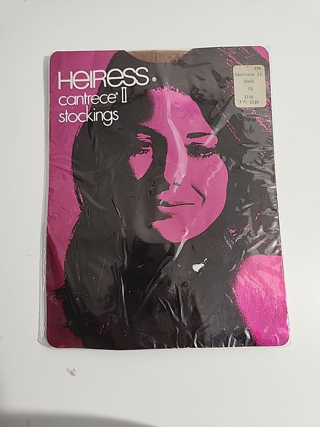 Vintage Heiress Cantrece II Stockings High Noon Size 9.5