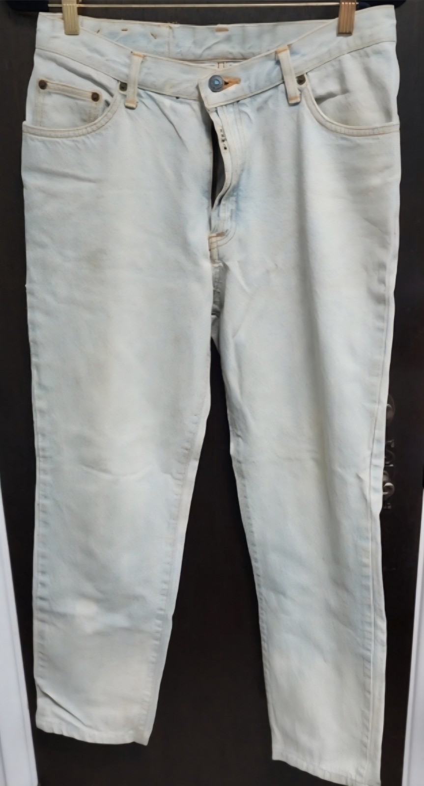 1980s Vintage Light Wash EDWIN Jeans 33×32
