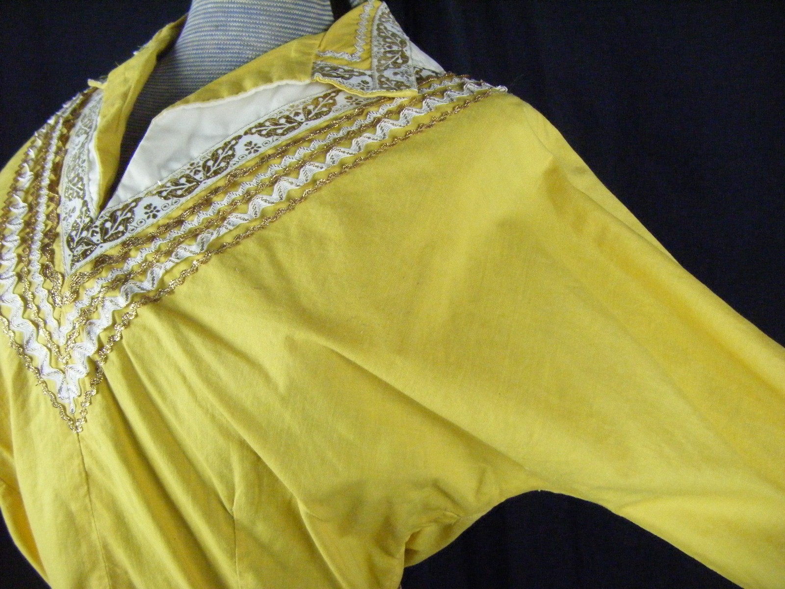 DESERT FLOWER ORGS Vtg 60s Southwestern Patio Top & Skirt-Bust 36/Waist 27