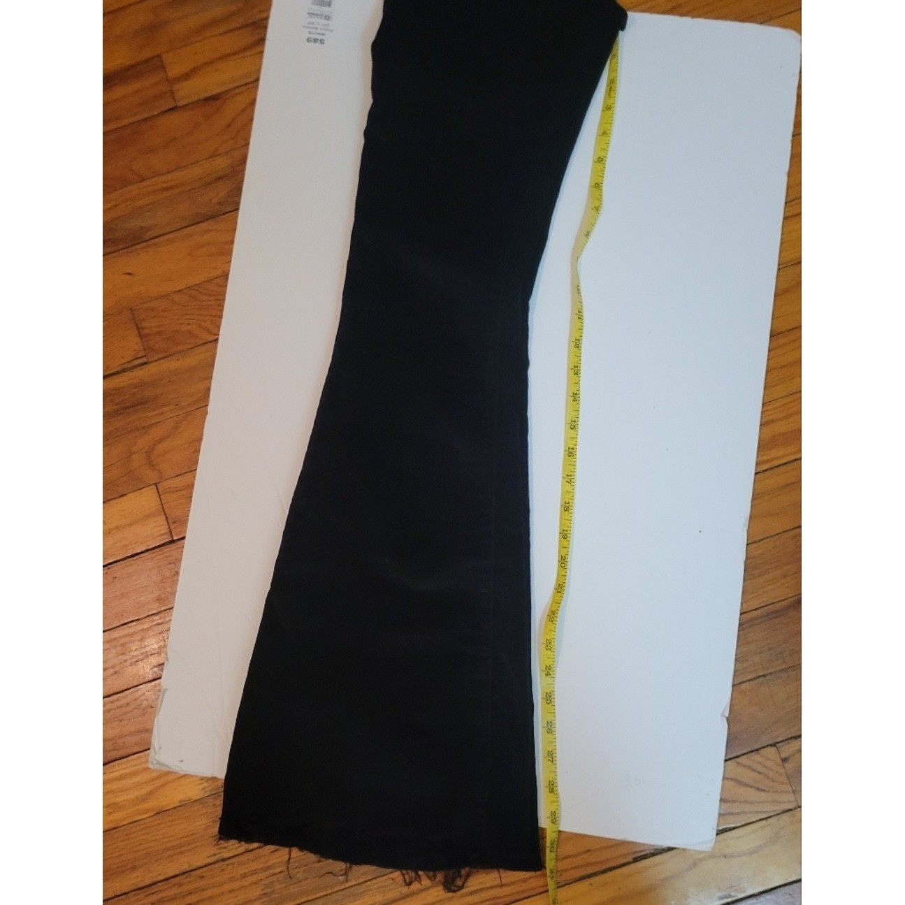 Veronica Beard Sheridan Blk Velvet Exaggerated Flare Pants 24/00 EUC
