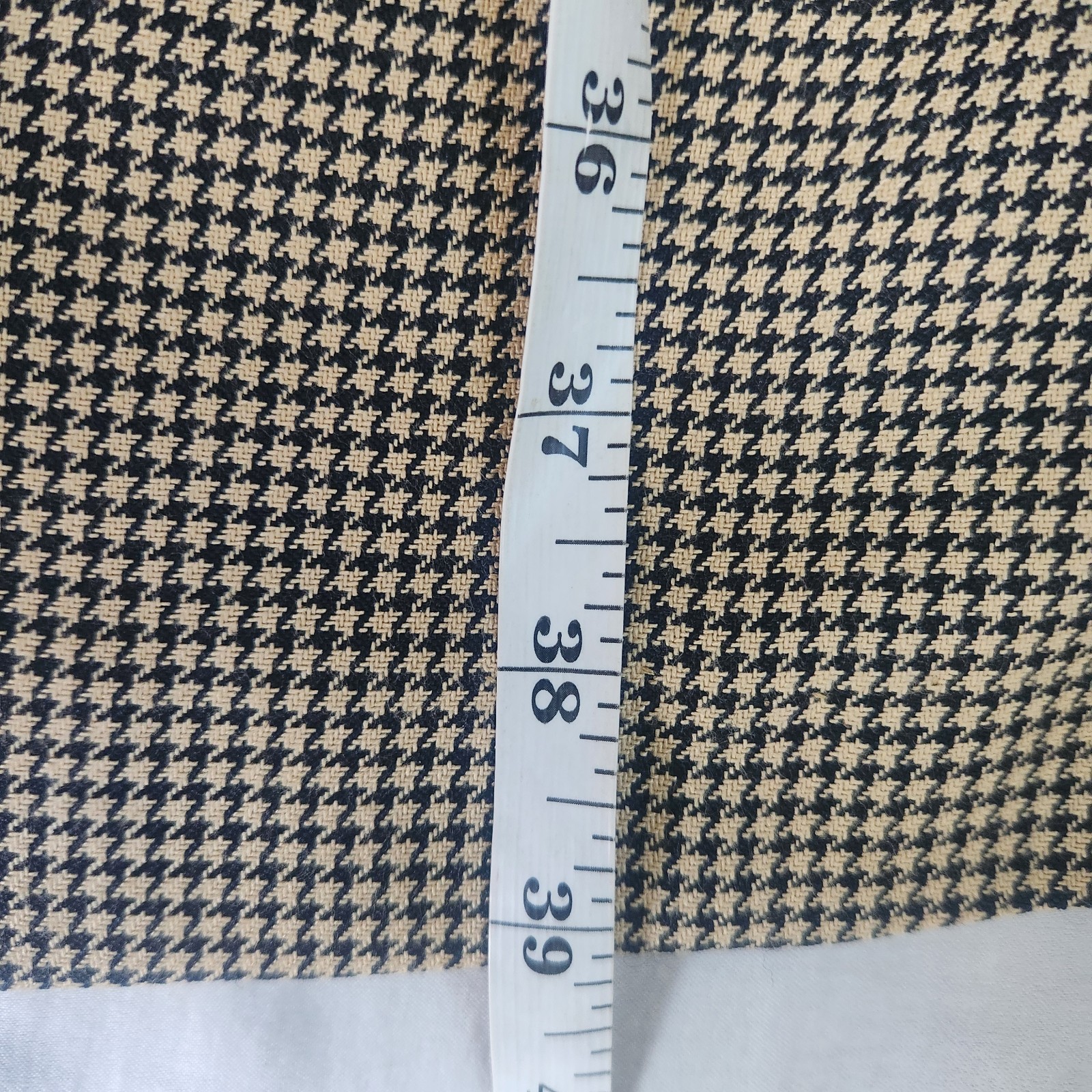 Vintage Retro Julian Taylor Dress Size 6 Houndstooth Shoulder Pads Prep Academia