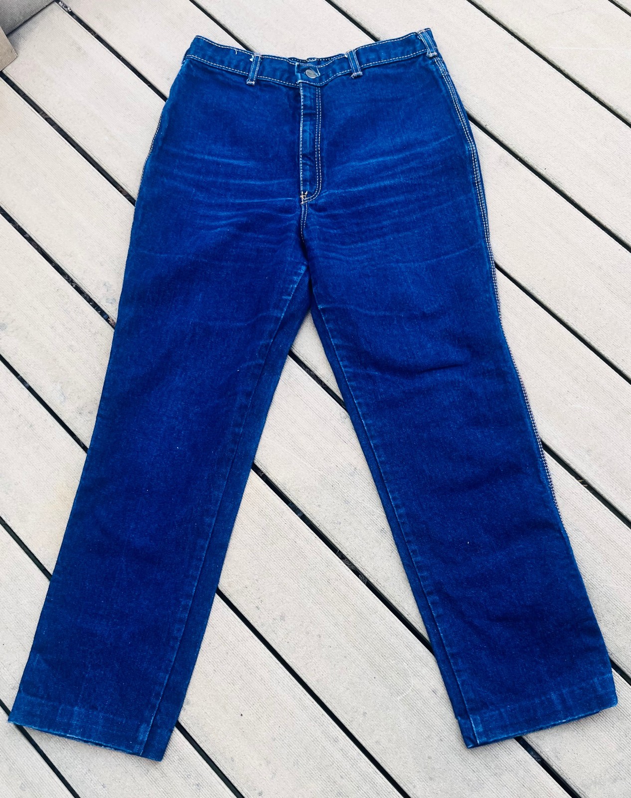 VINTAGE FANCY ASS JEANS 1970s/1980s 30w IN PERFECT CONDITION!