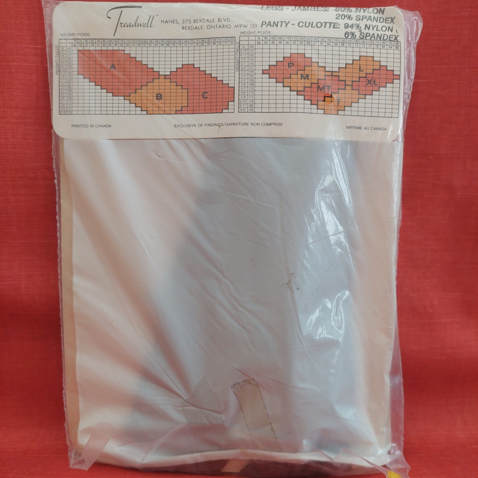 Vintage Pantyhose 💕Treadwell Sheer Light Support Color Taupe size A-B BHAN01
