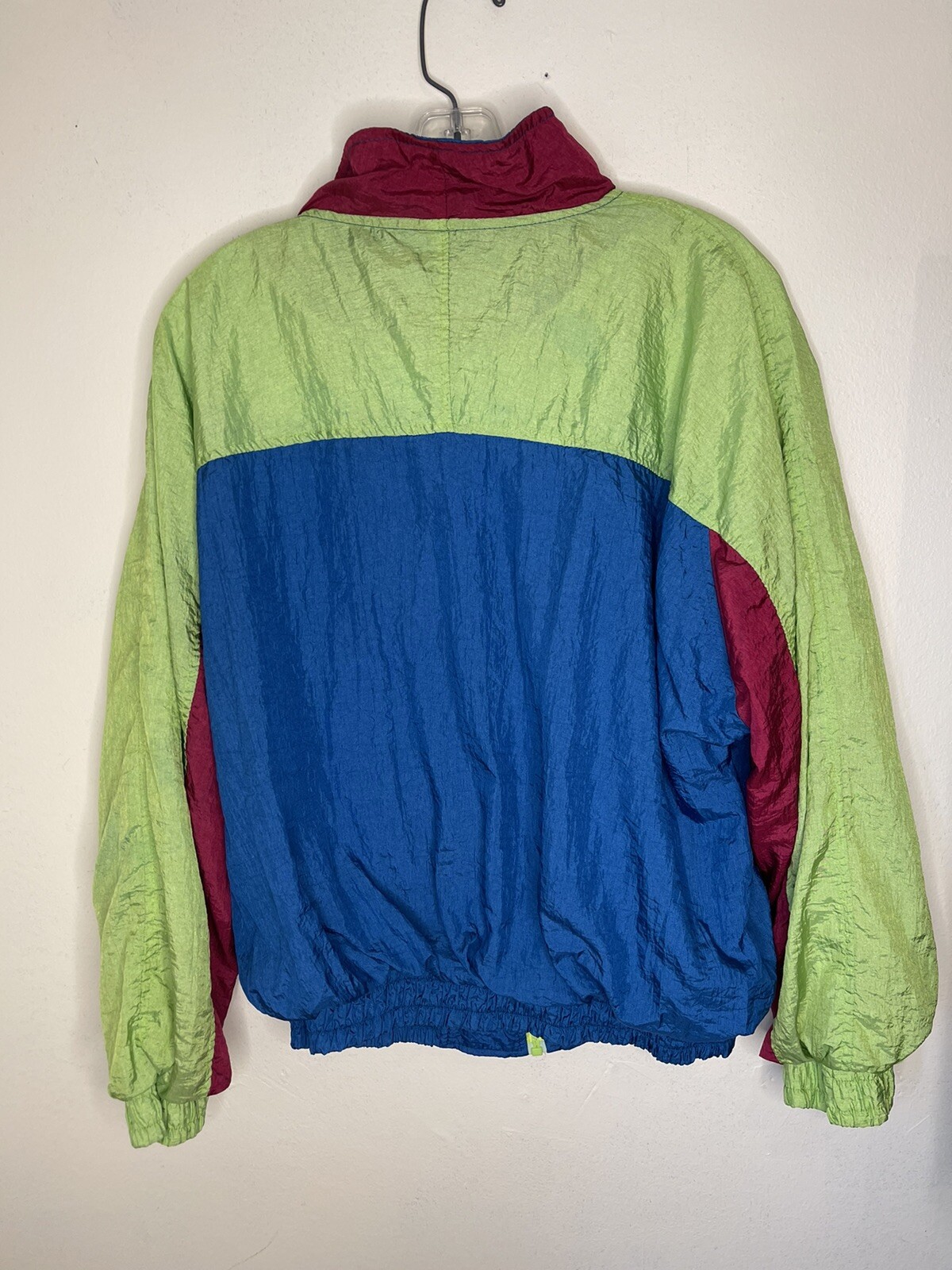 Vintage 80’s 90’s track suit jacket L hip hop fly