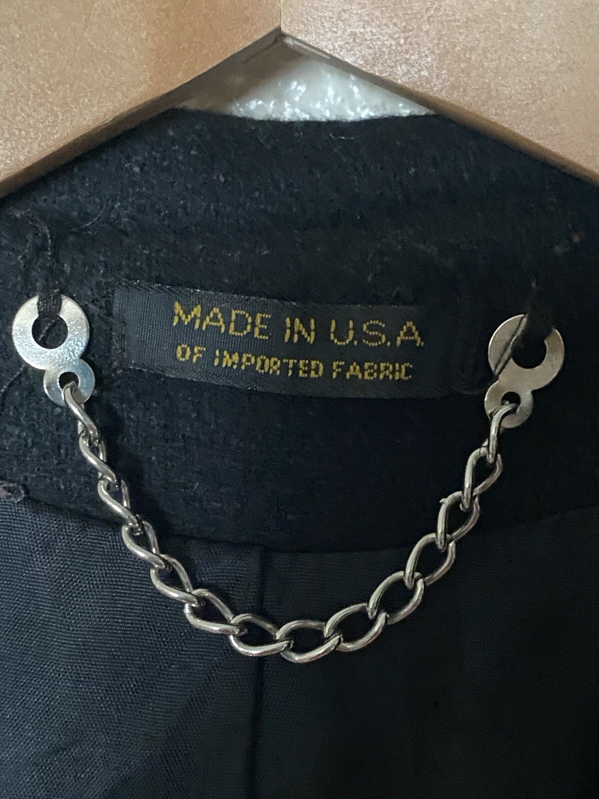 Vintage ILGWU Int Ladies Garment Workers Union Karizma Coat Snake Leather Sz 11
