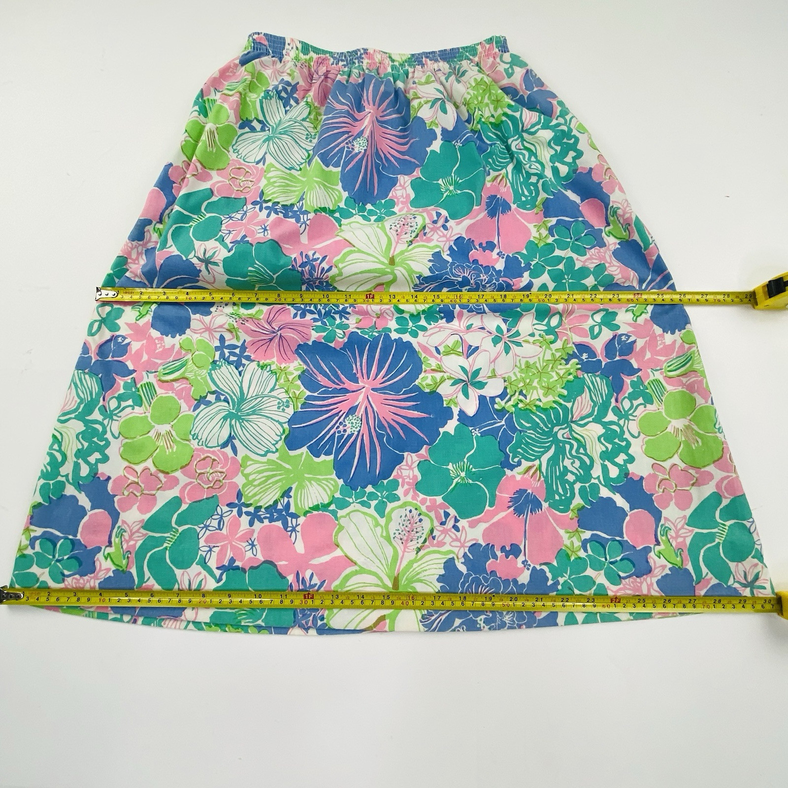 Vintage Lilly Pulitzer Floral Skirt Late 70s – Early 80s W/ Pockets! Waist 27-34