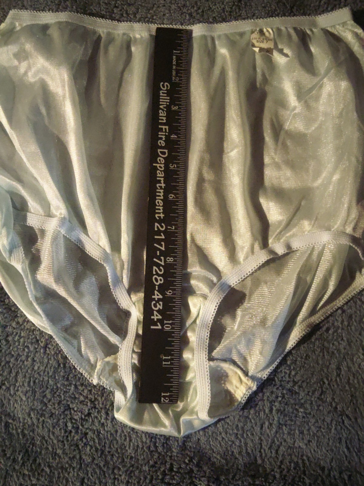 Vintage 2 Pair „Styled by Sydel” sheer 100% nylon panties size 7 USA brief panty