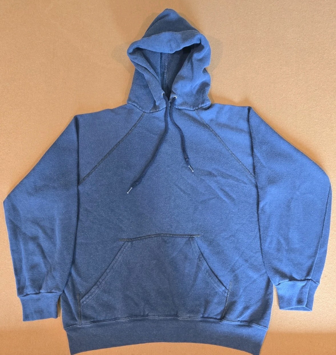 True Vintage 70’s 80’s Holy Family Navy Hoodie Size Small