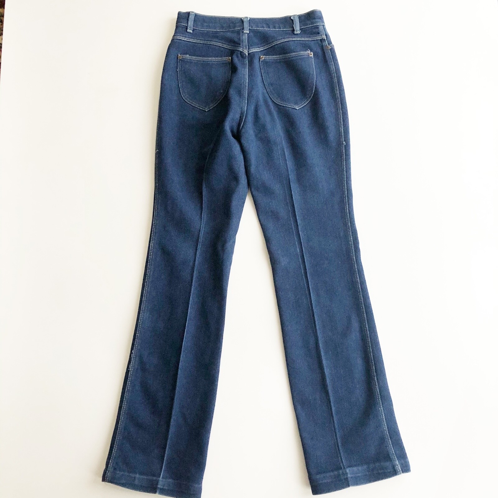Vtg Stockton of Dallas High Rise Mom Jeans Straight Leg Size 16 Dark Wash
