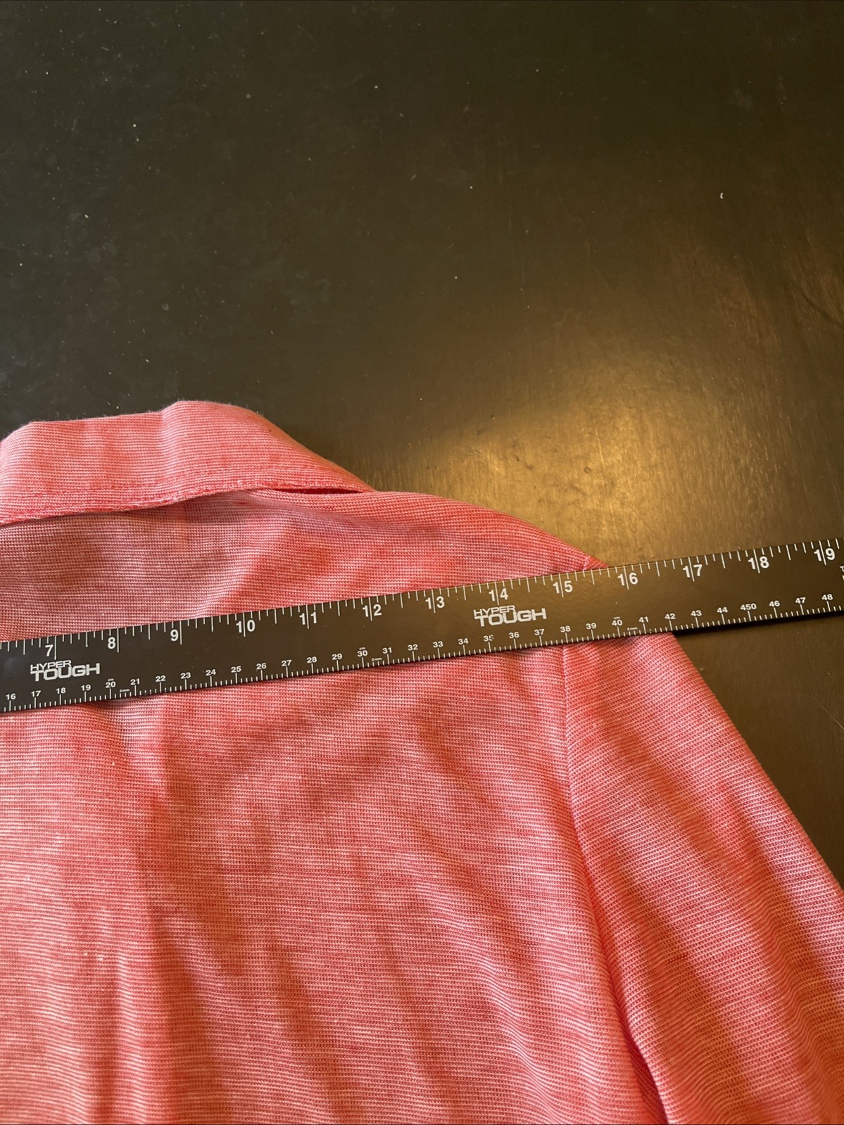 Vintage 1970s NOS Mr Beau By RL Davis Women’s Salmon Top M